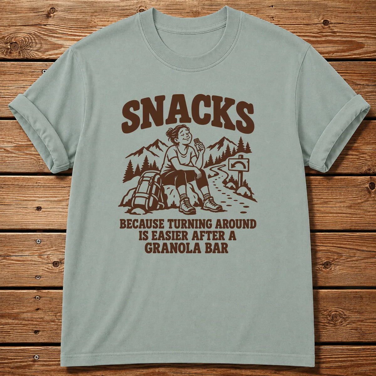 U-Turn Snacks T-Shirt - Bay