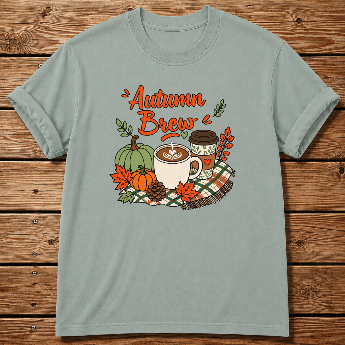 Autumn Brew T-Shirt - Bay