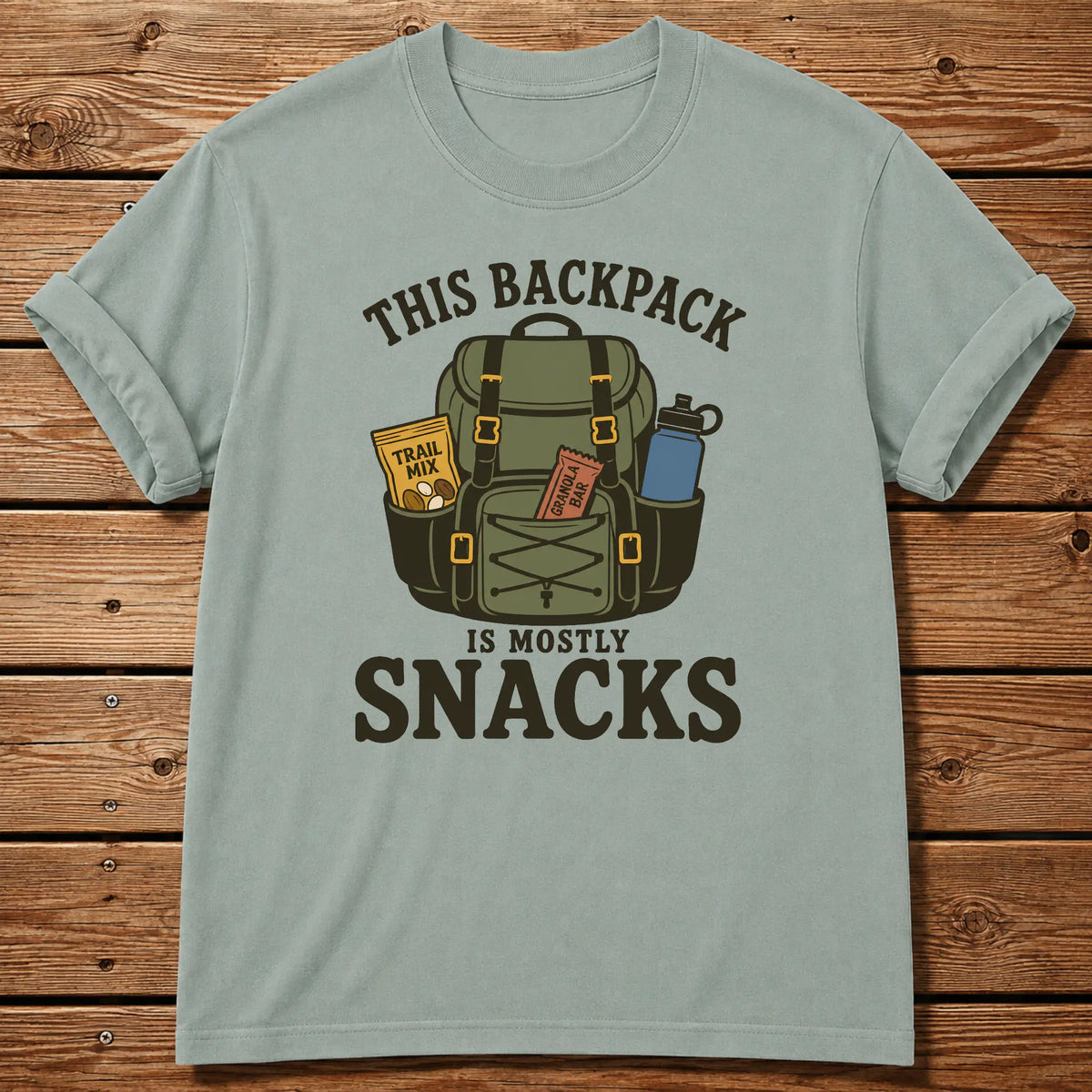 Backpack For Snacks T-Shirt - Bay