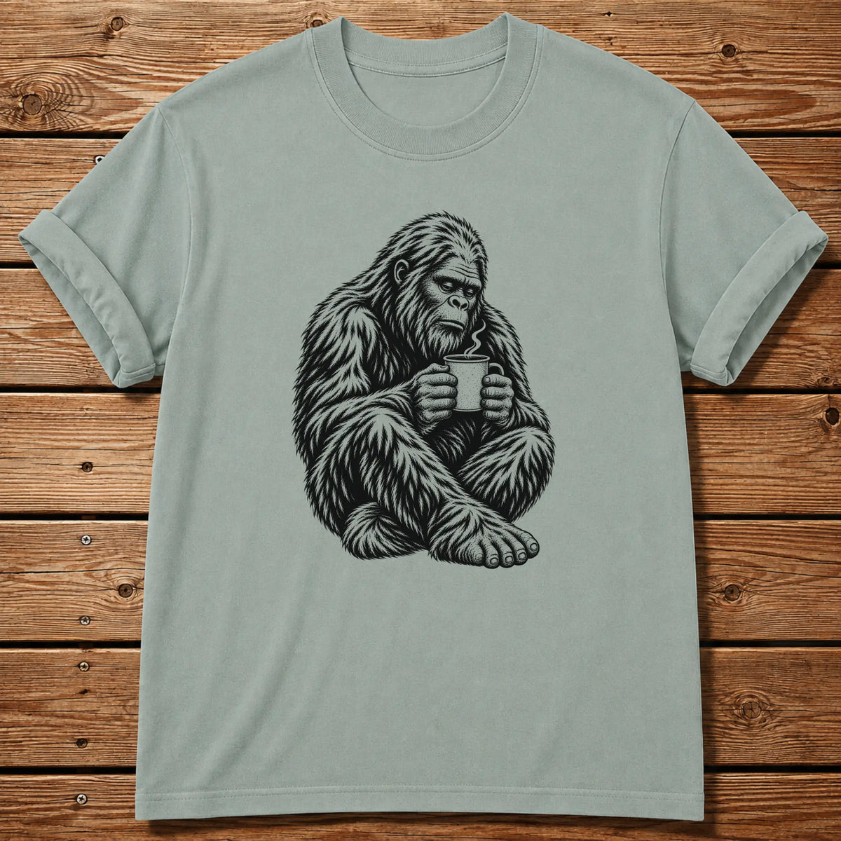 Morning Bigfoot T-Shirt - Bay