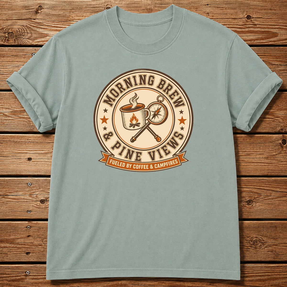 Morning Brew T-Shirt - Bay