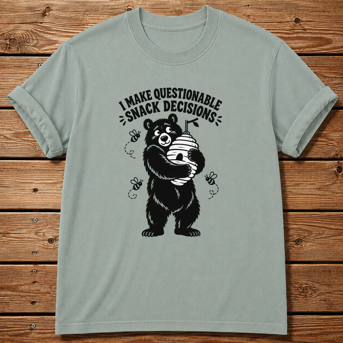 Snack Decisions T-Shirt - Bay