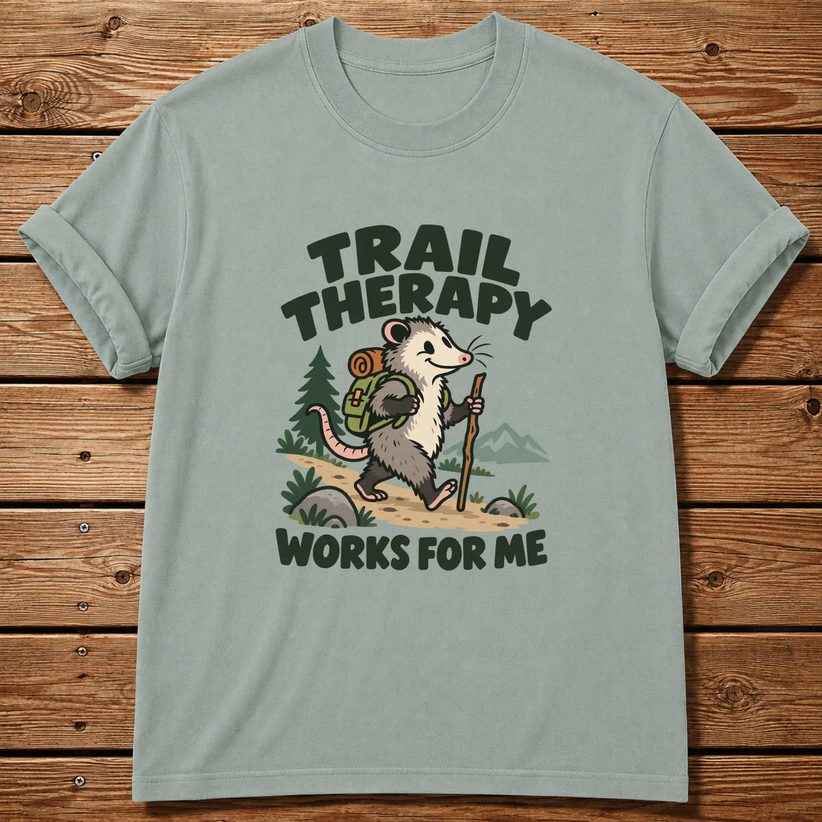 Trail Therapy T-Shirt - Bay