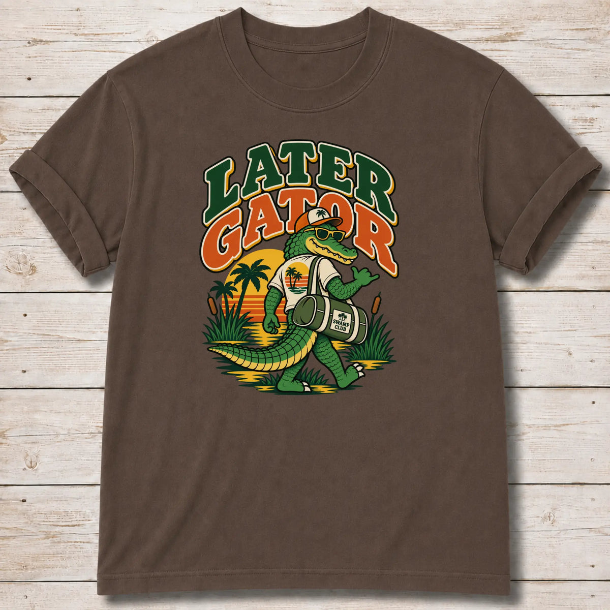 Later Gator T-Shirt - Espresso