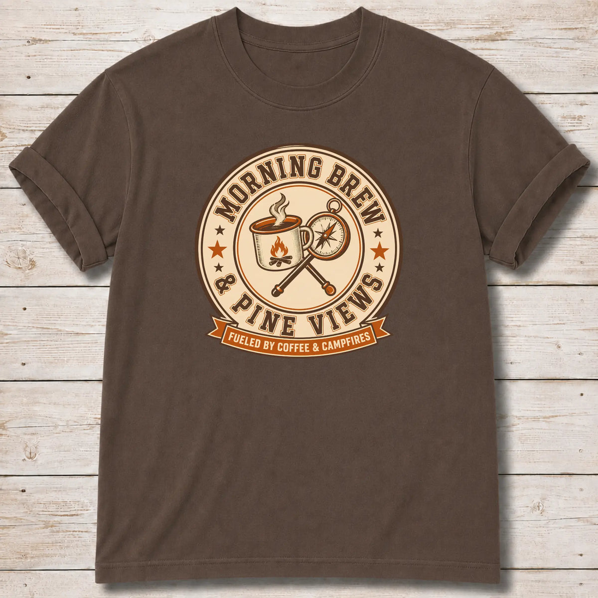 Morning Brew T-Shirt - Espresso