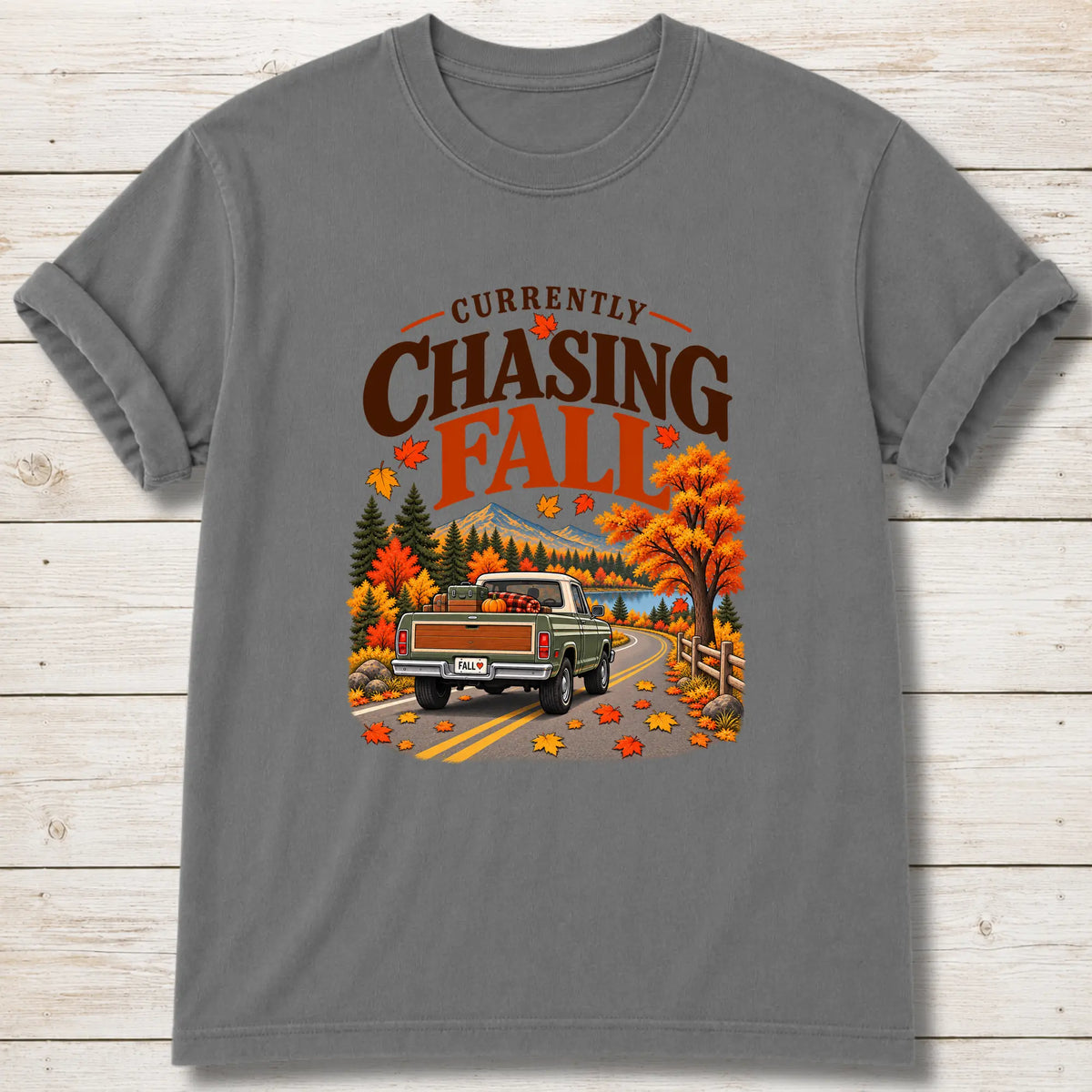 Chasing Fall T-Shirt - Grey