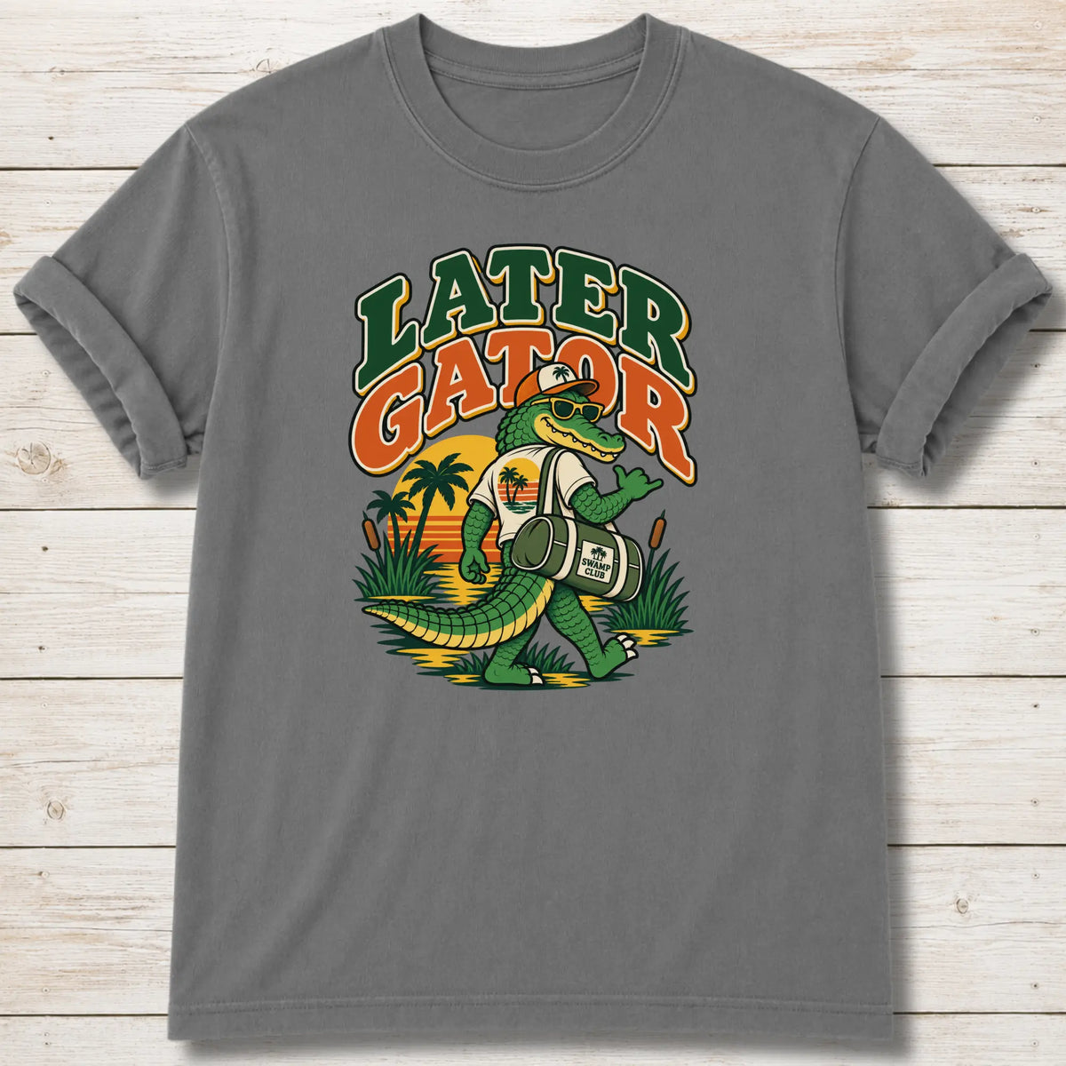 Later Gator T-Shirt - Grey