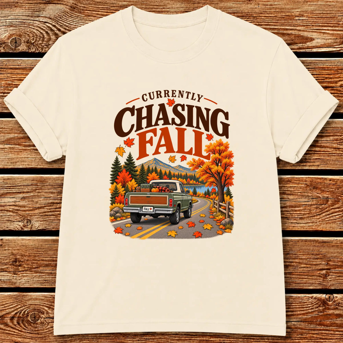 Chasing Fall T-Shirt - Ivory