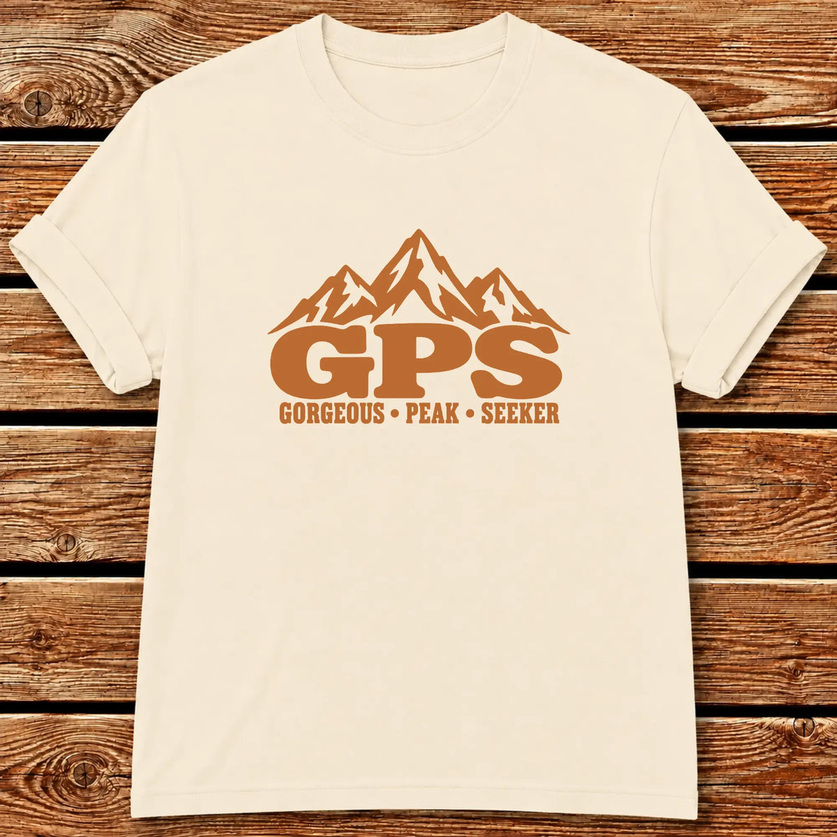 Gorgeous Peak Seeker T-Shirt - Ivory