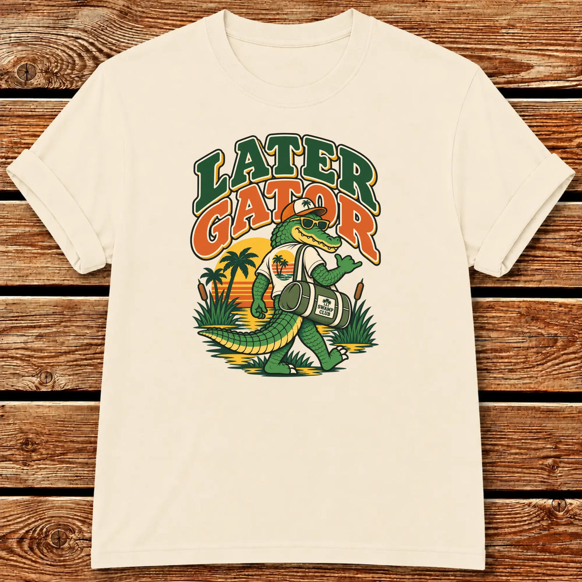 Later Gator T-Shirt - Ivory