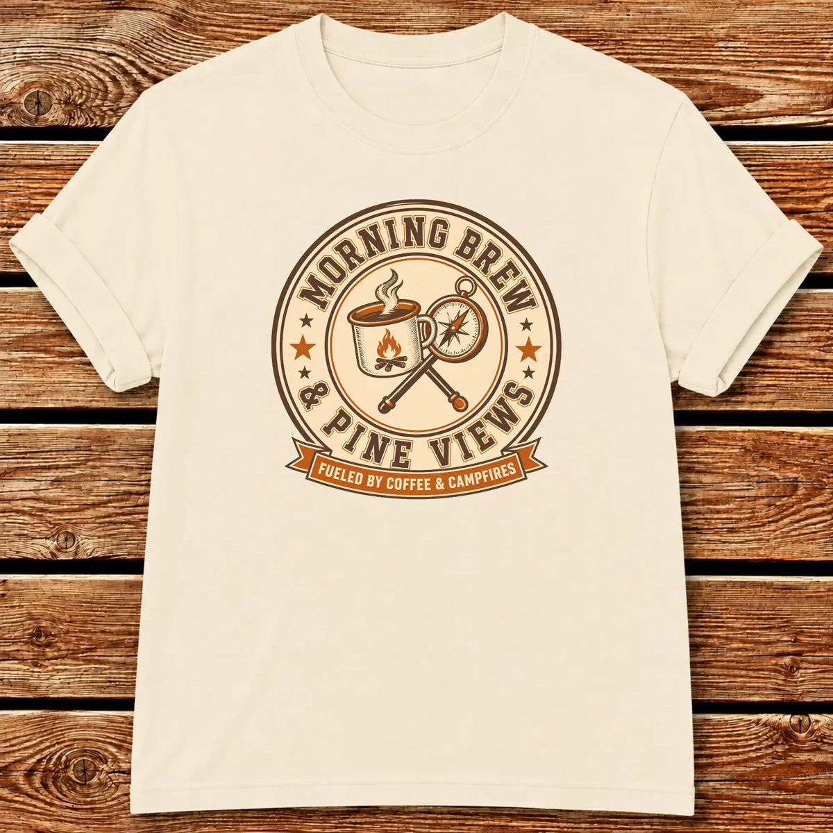 Morning Brew T-Shirt - Ivory