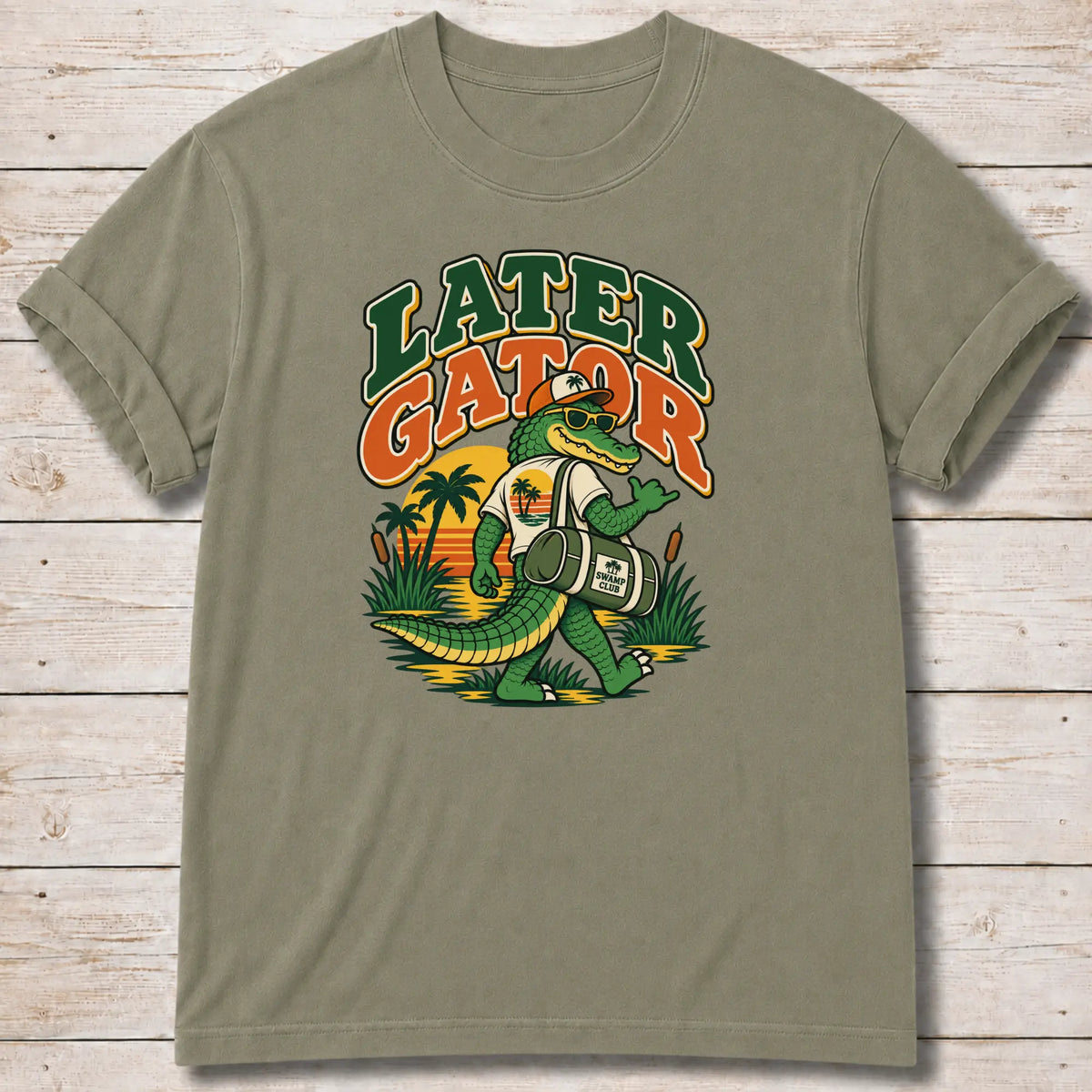 Later Gator T-Shirt - Khaki