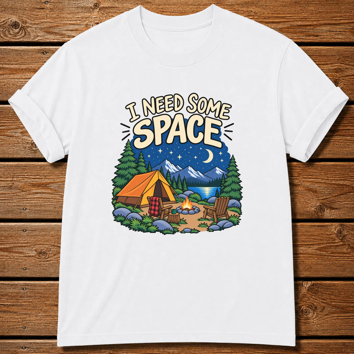 White I Need Some Space T-Shirt
