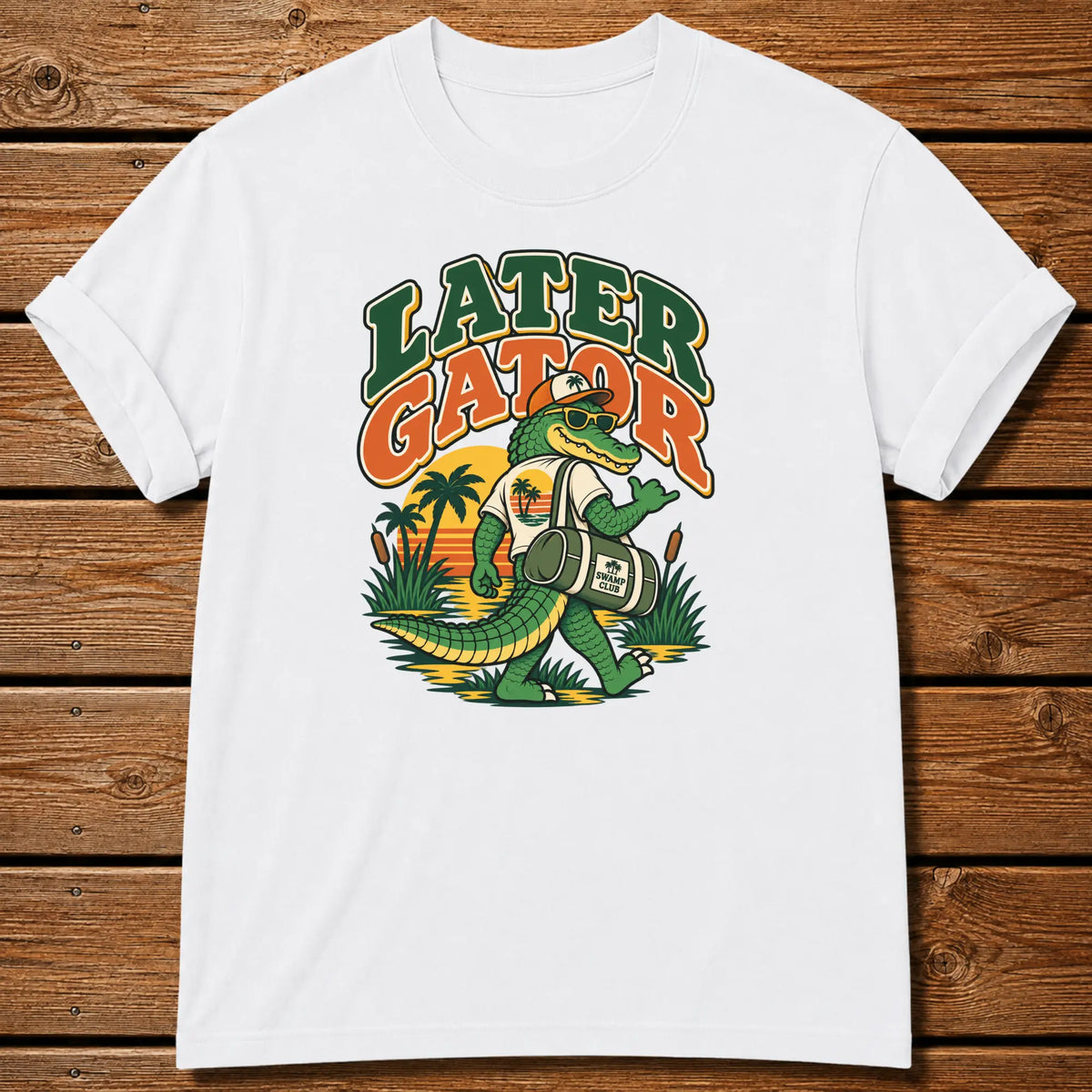 Later Gator T-Shirt - White