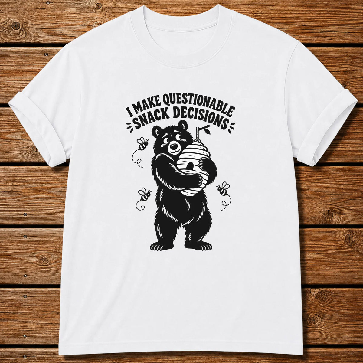 Snack Decisions T-Shirt - White