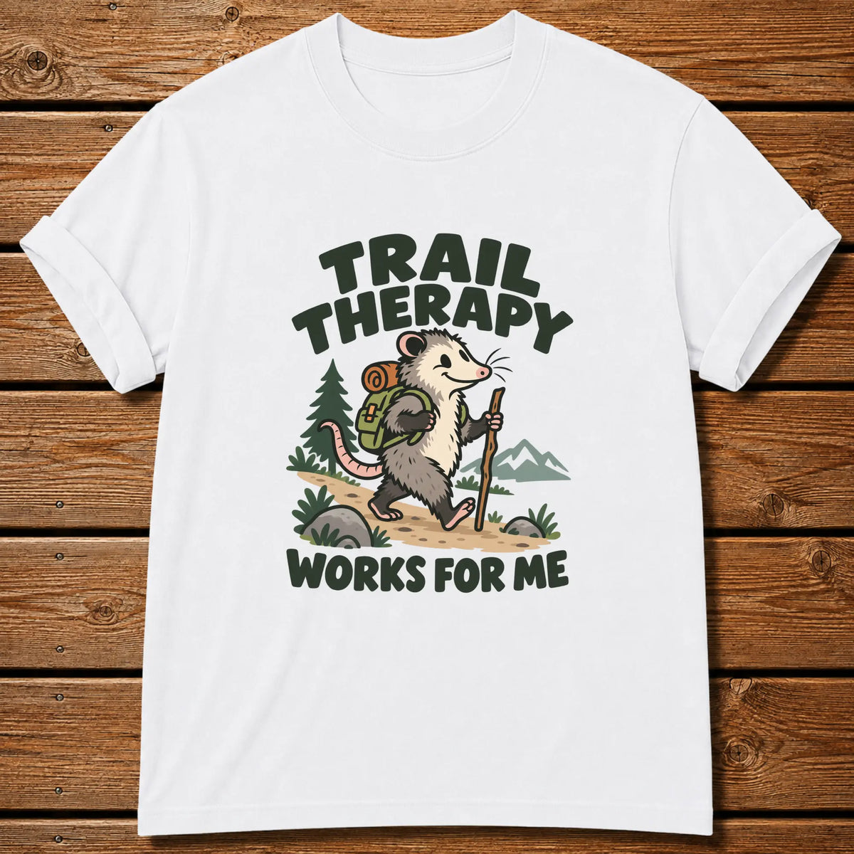 Trail Therapy T-Shirt - White