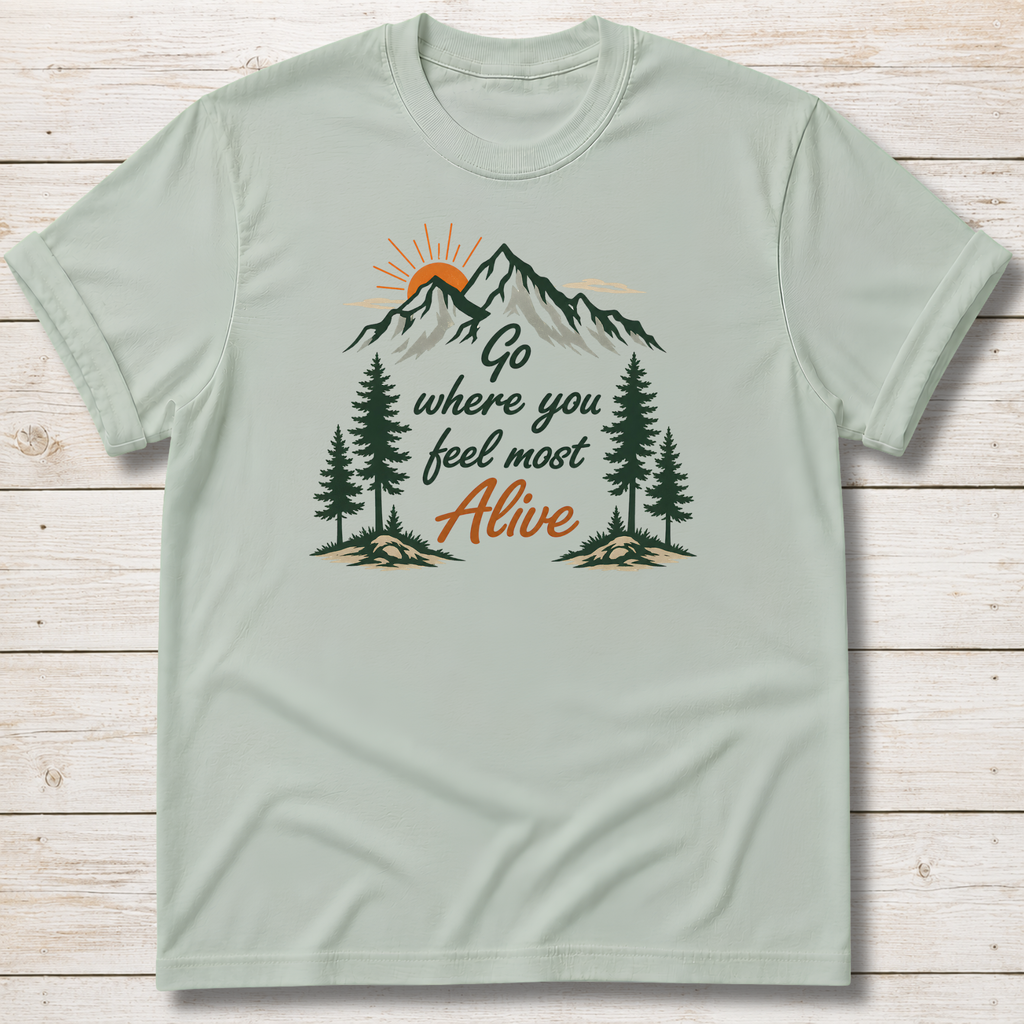Feel Alive T-Shirt - Bay