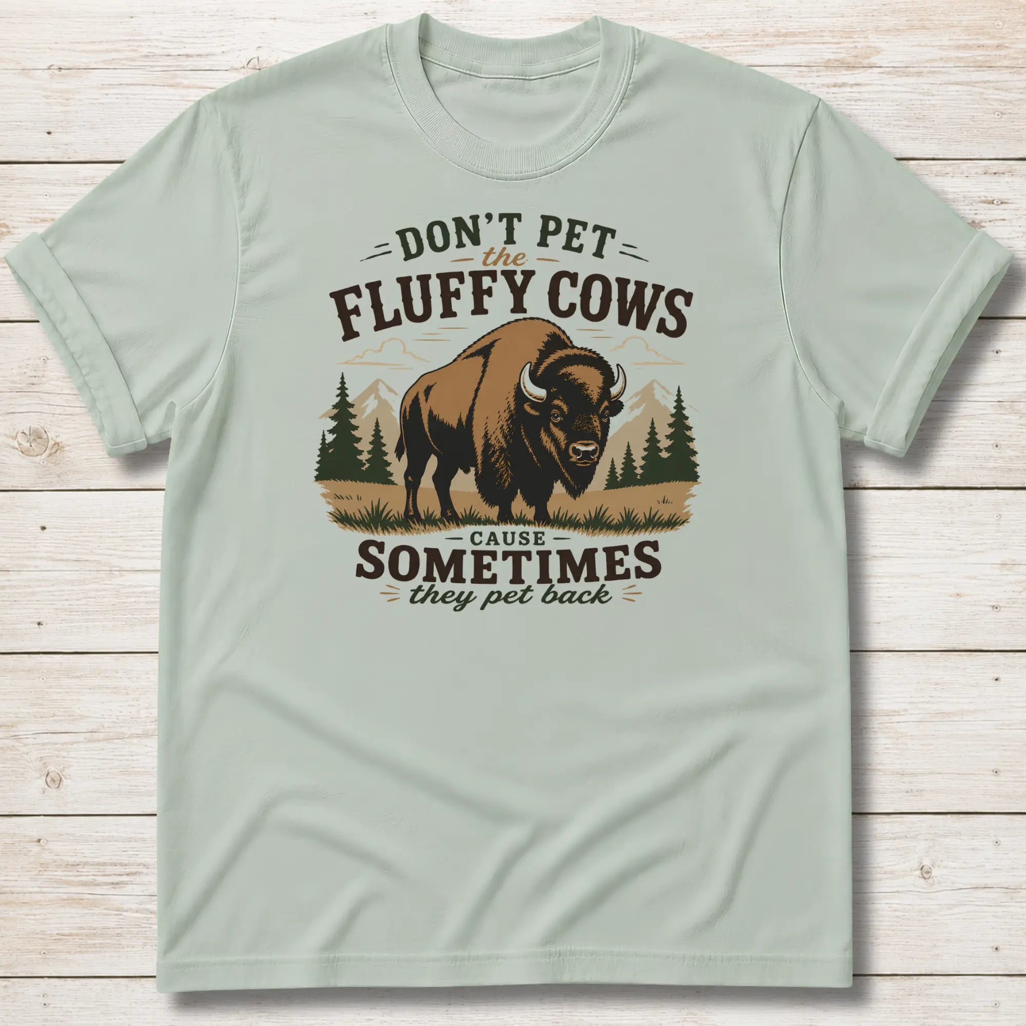 Fluffy Cows T-shirt - Bay