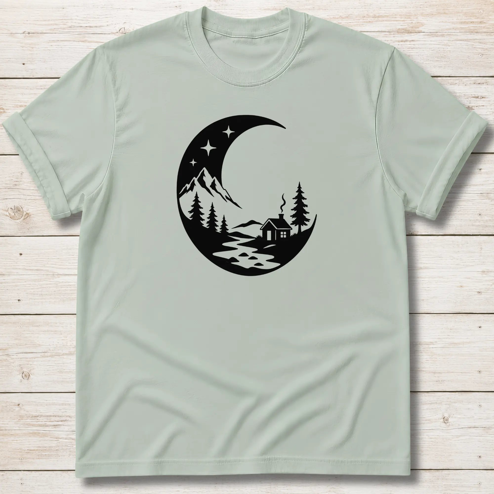 Night Scene T-shirt - Bay