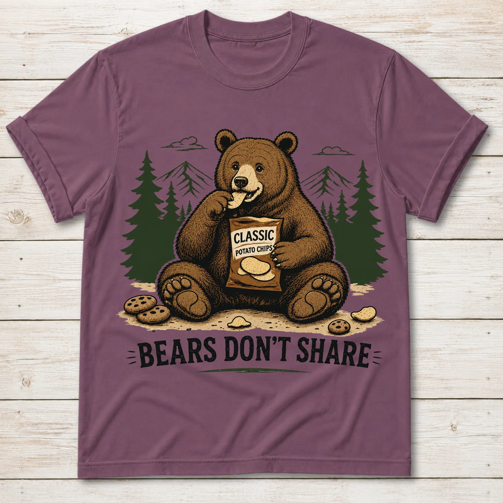 Bears Don't Share T-Shirt