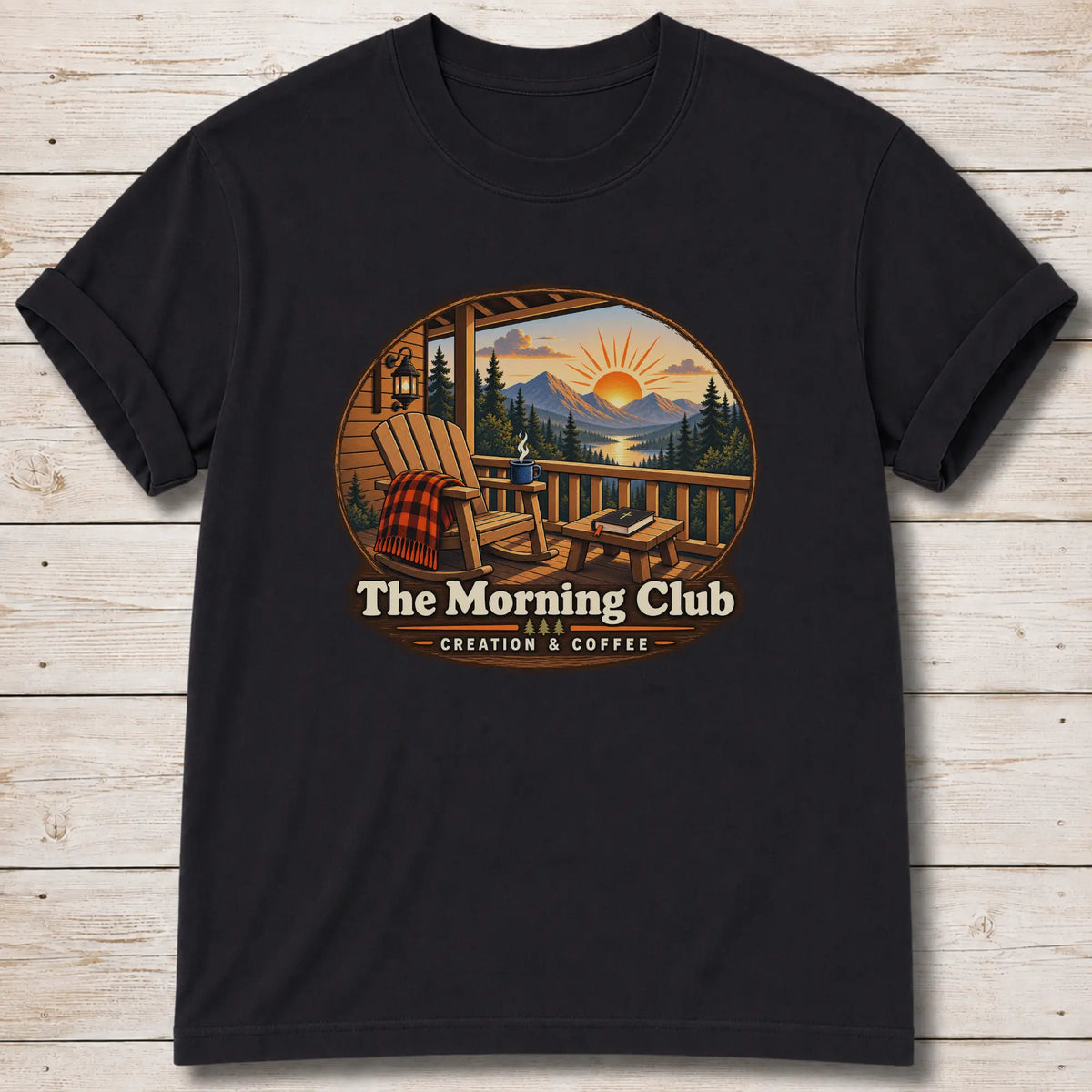 Morning Club T-shirt - Black