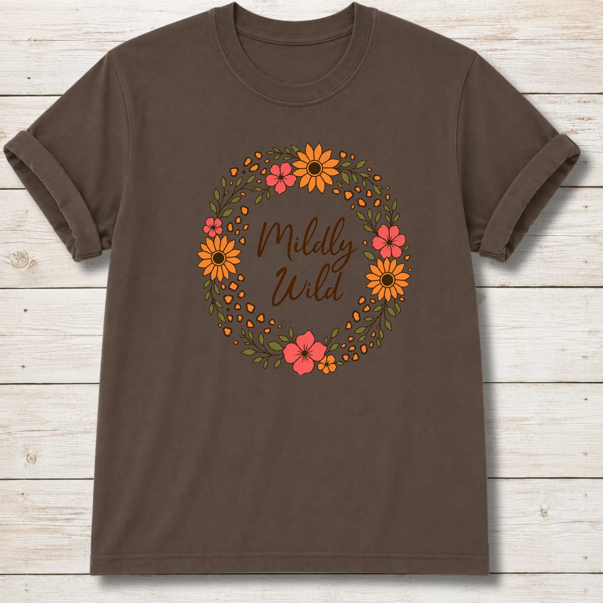 Mildly Wild T-shirt - Expresso