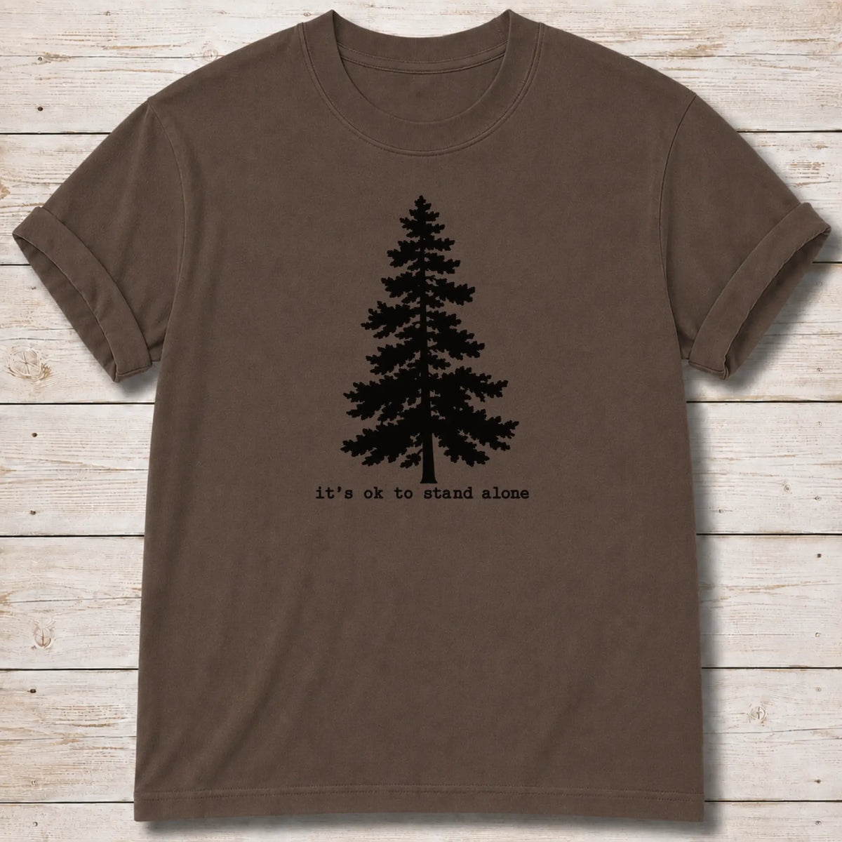 Stand Alone T-Shirt - Espresso