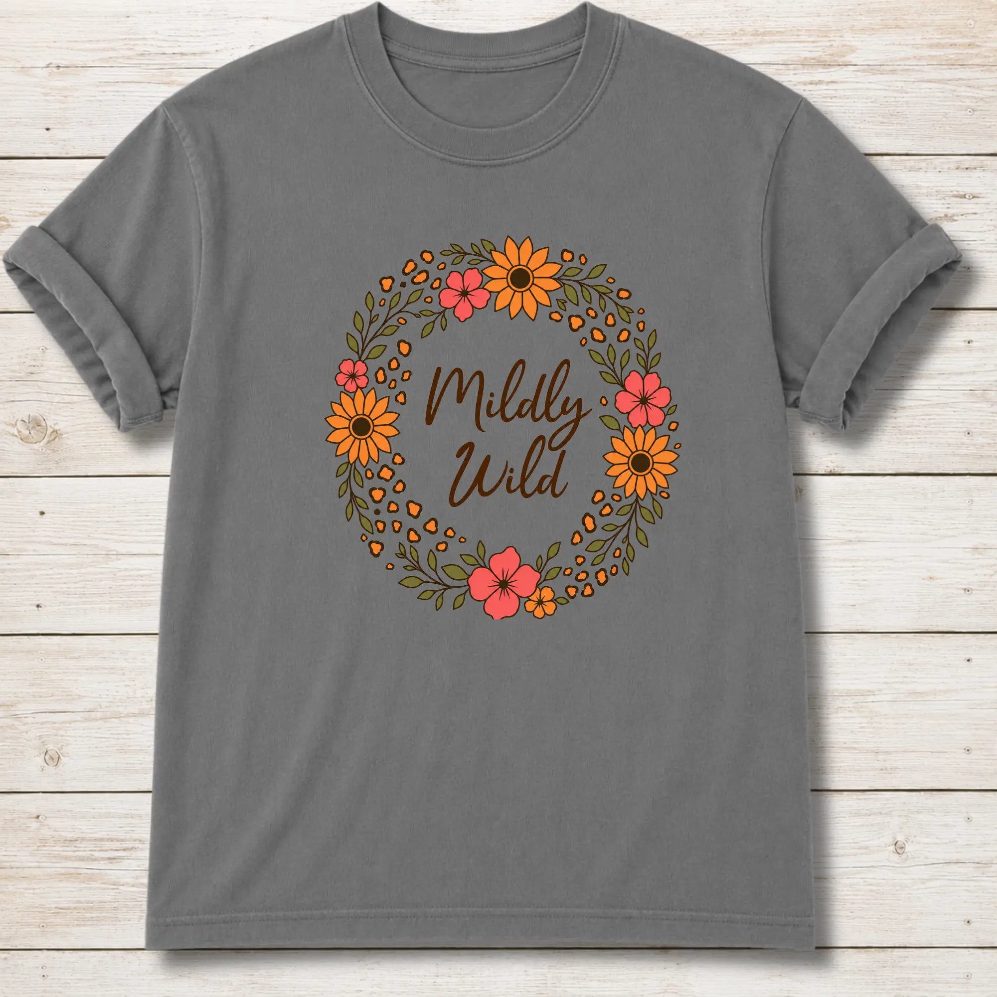 Mildly Wild T-shirt - Grey