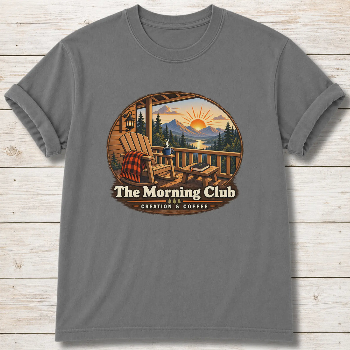 Morning Club T-shirt - Grey