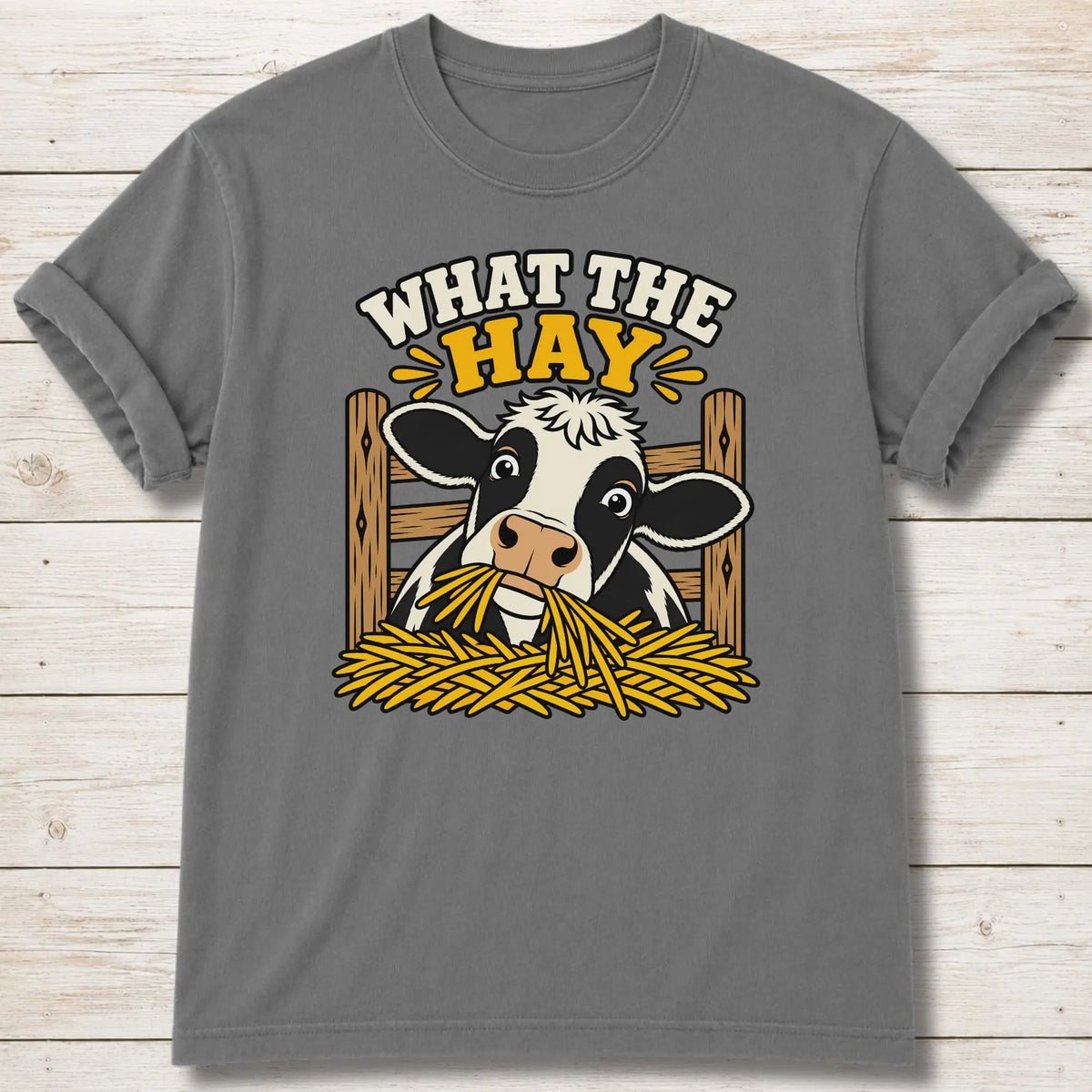 What The Hay T-Shirt - Grey