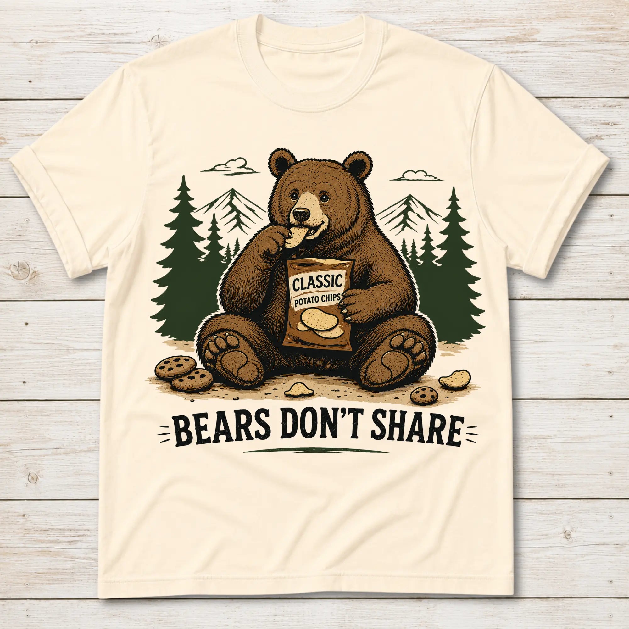Bears Don't Share T-Shirt
