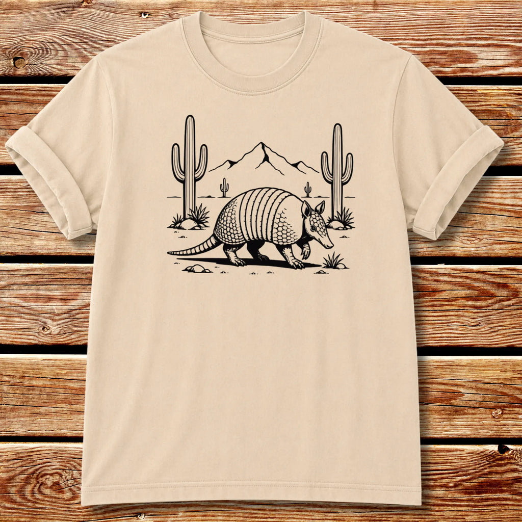 Desert Armadillo T-Shirt - Ivory