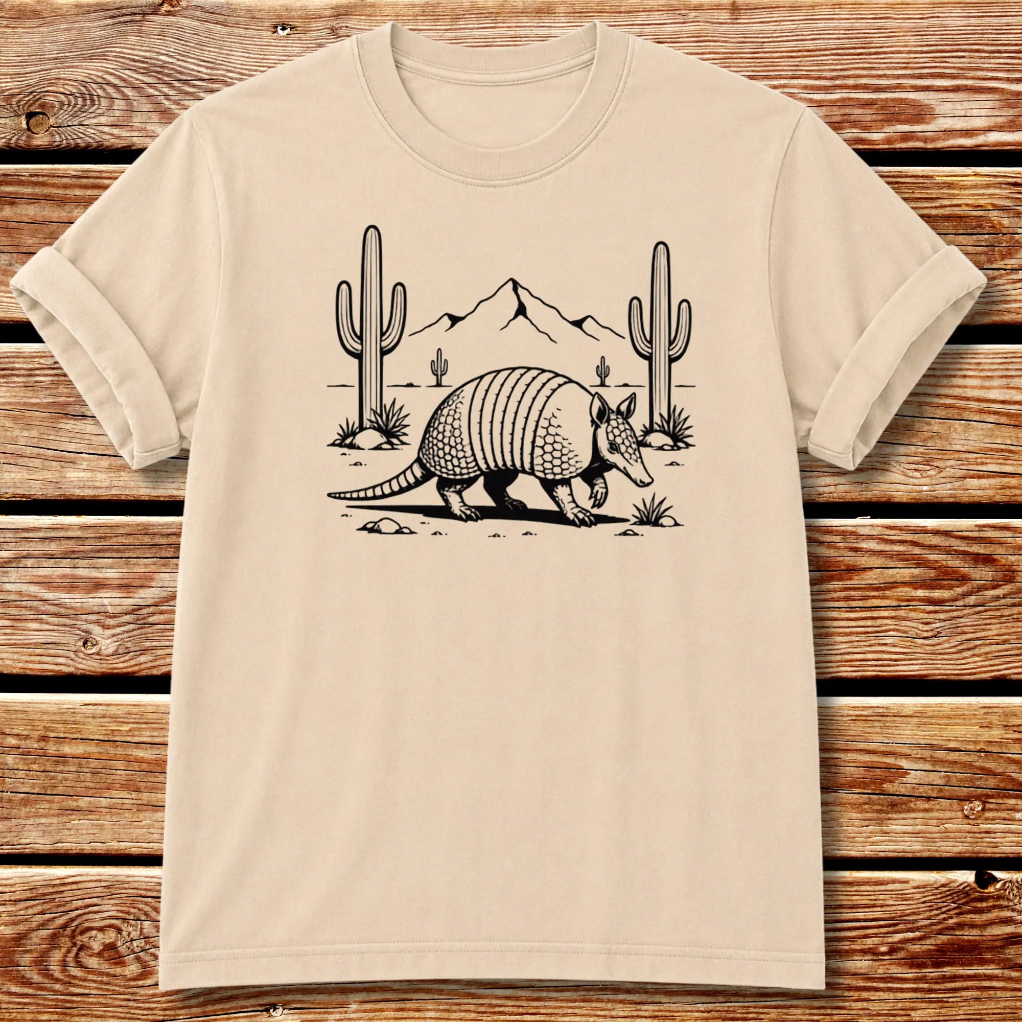 Desert Armadillo T-Shirt - Ivory