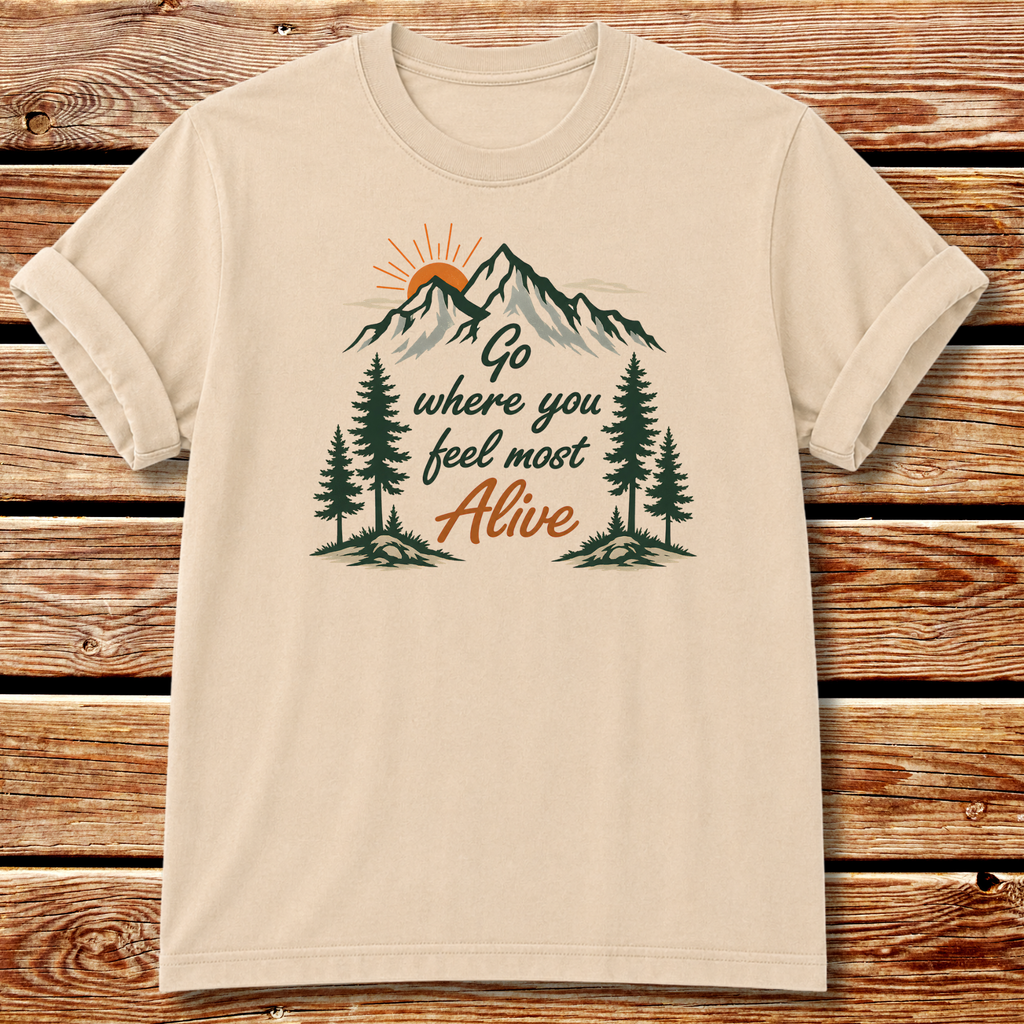 Feel Alive T-Shirt - Ivory