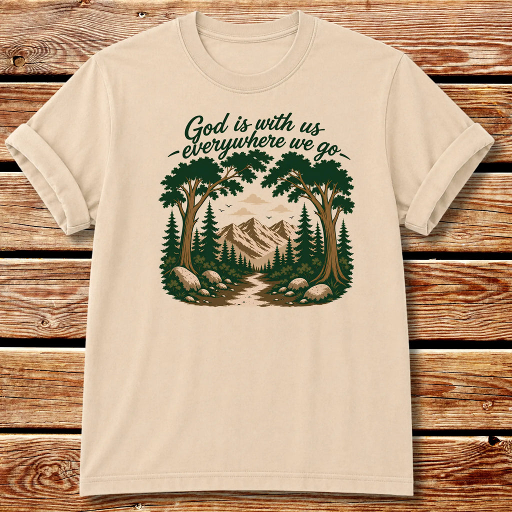God Everywhere T-shirt - Ivory