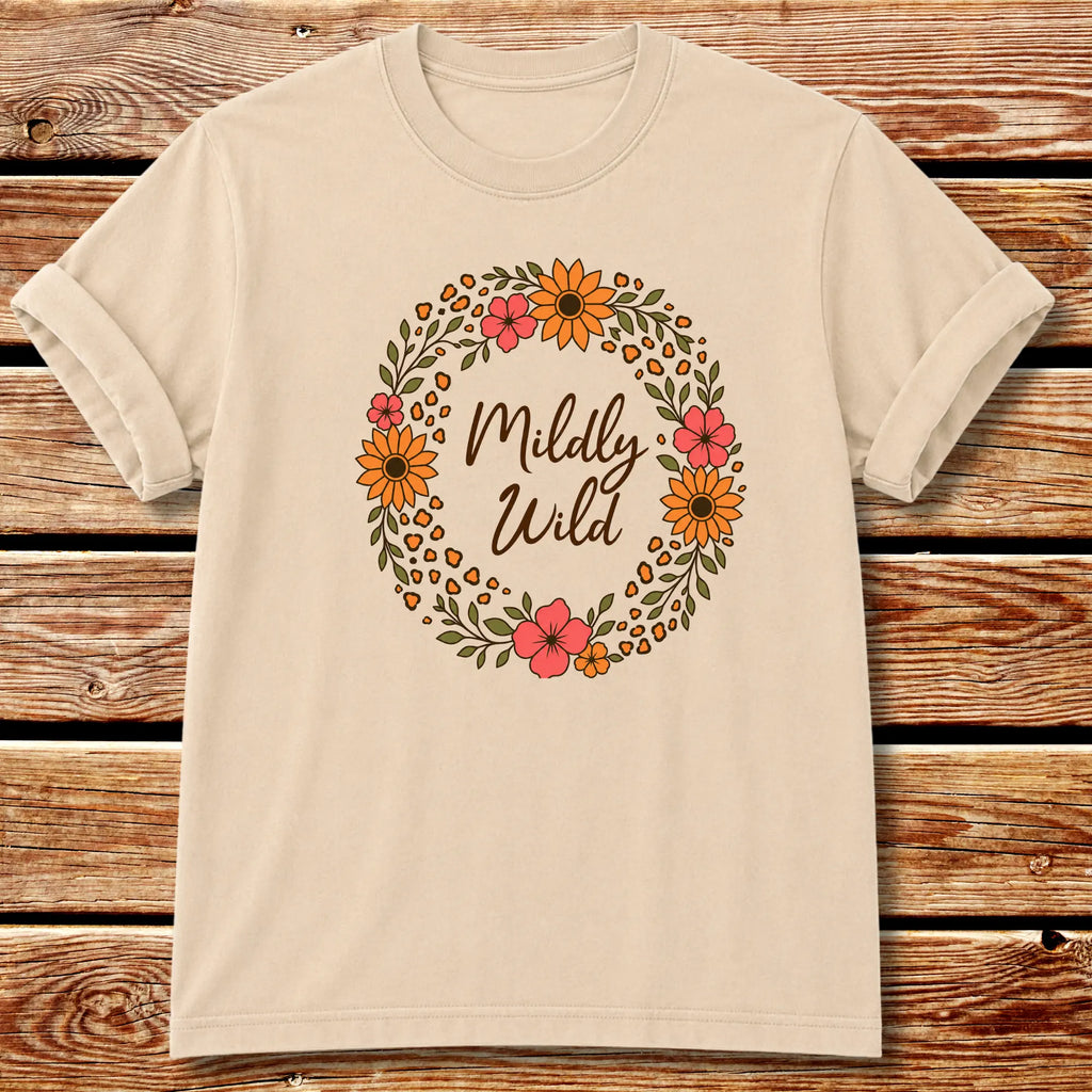 Mildly Wild T-shirt - Ivory