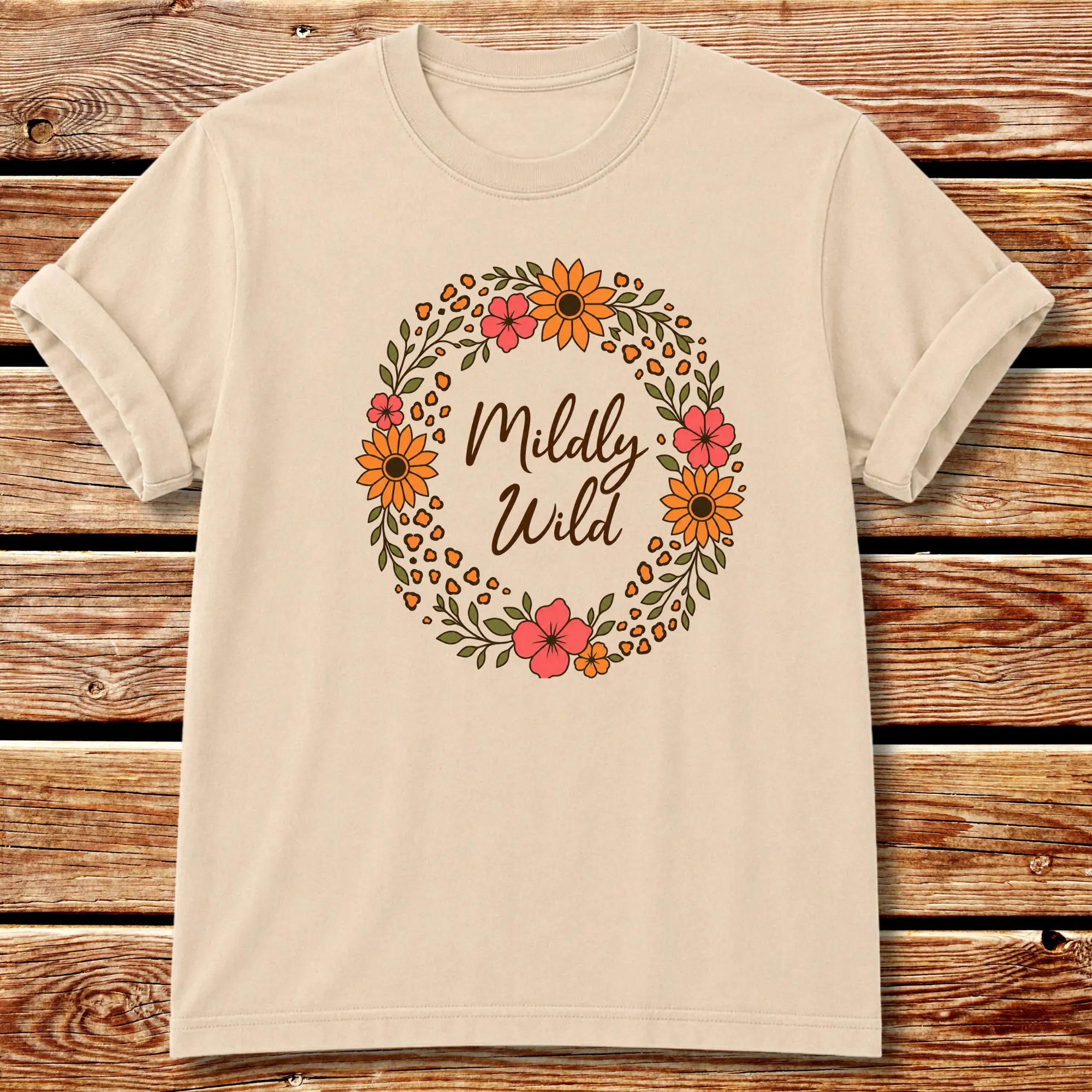 Mildly Wild T-shirt - Ivory