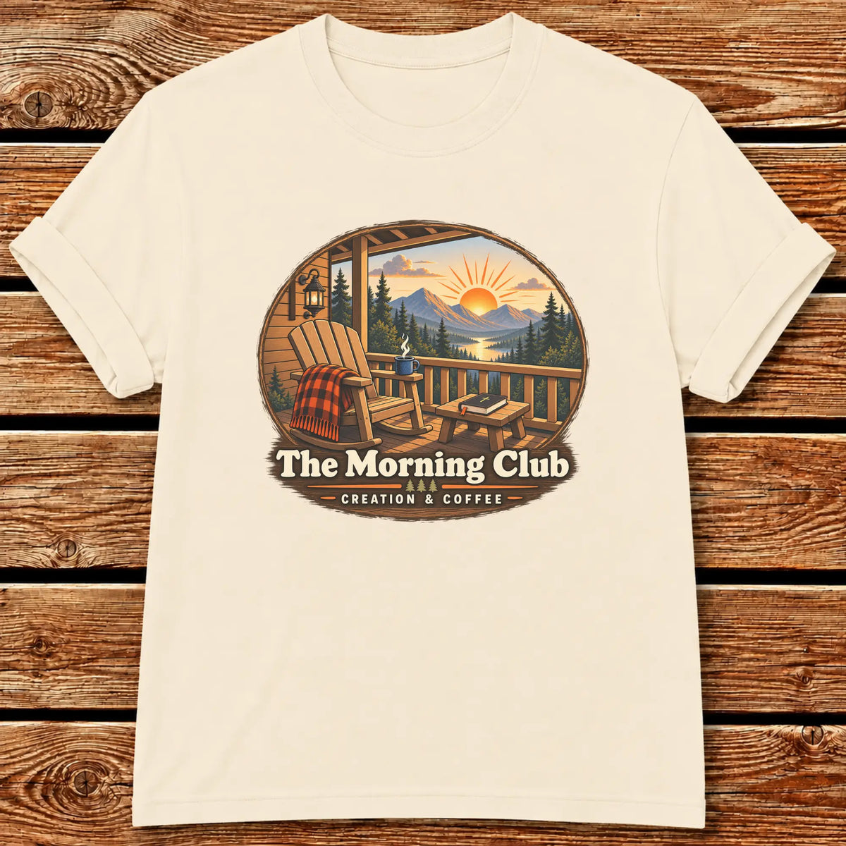Morning Club T-shirt - Ivory