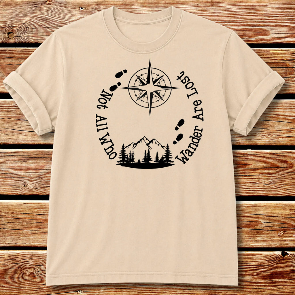 Not All Who Wander T-shirt