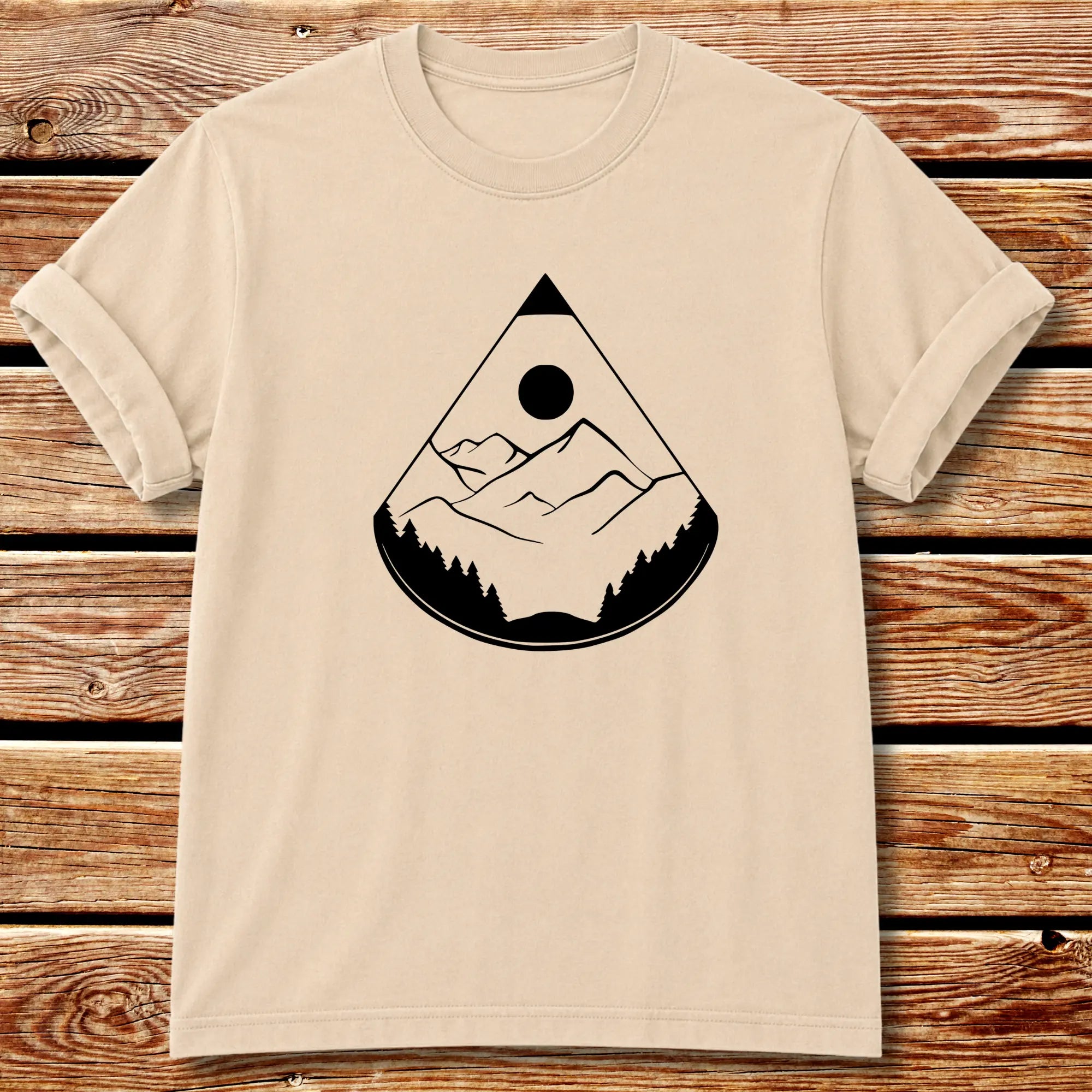 Triangle Mount T-Shirt - Ivory