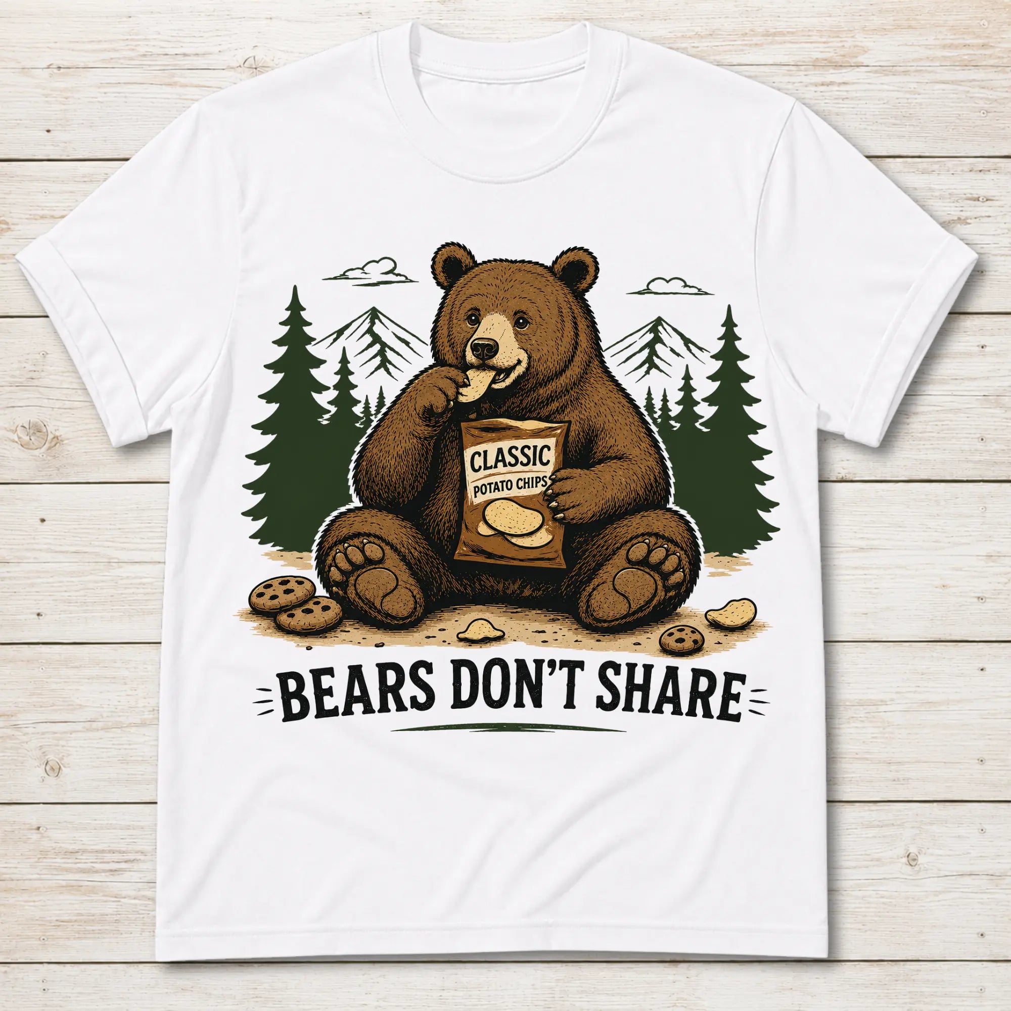 Bears Don't Share T-Shirt