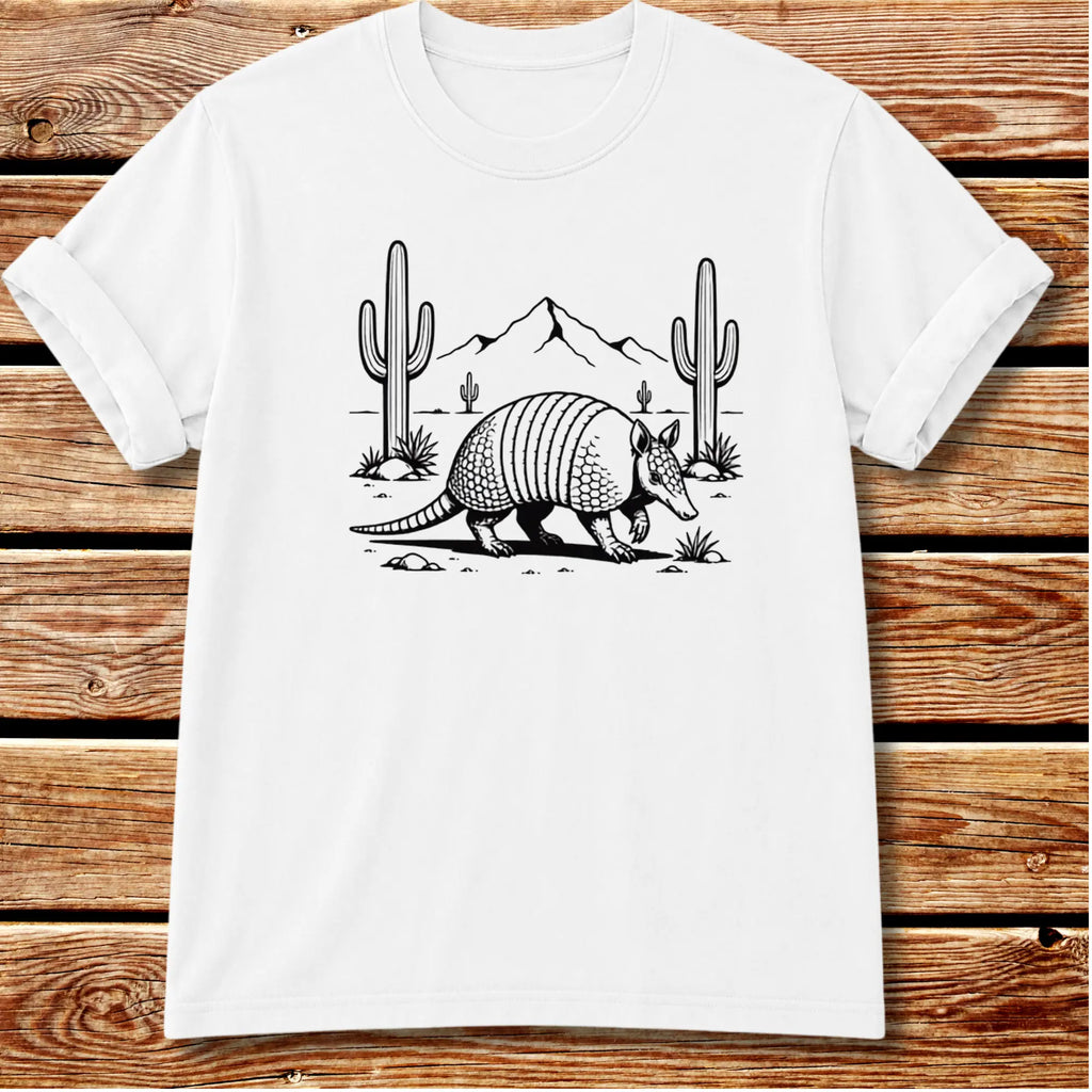 Desert Armadillo T-Shirt - White