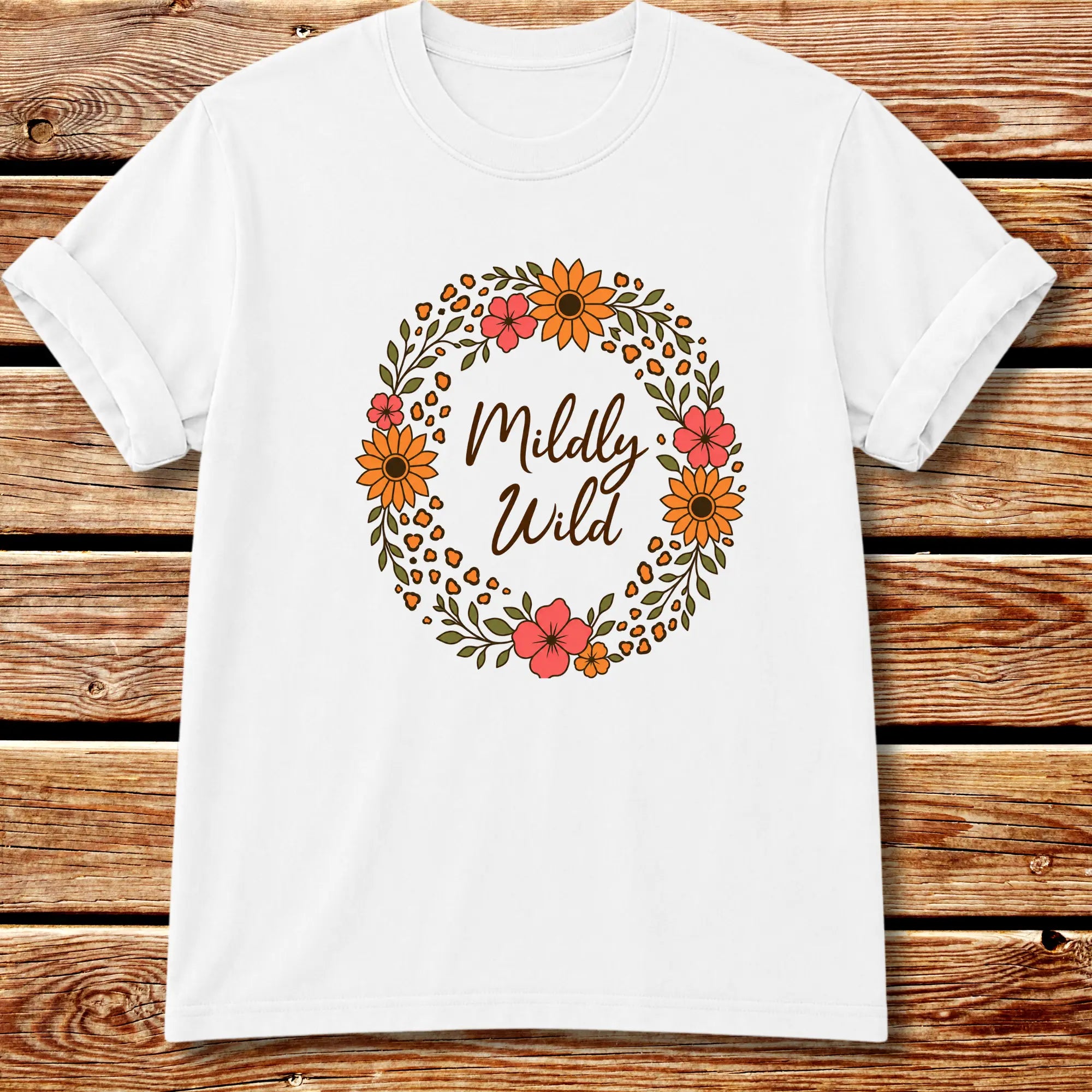 Mildly Wild T-shirt - White